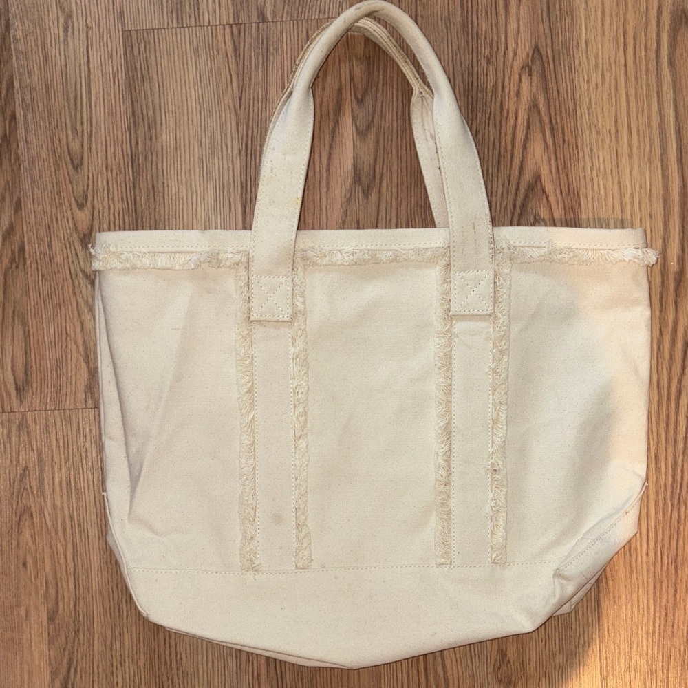 Elegant Cream J.Jill medium size Tote Bag